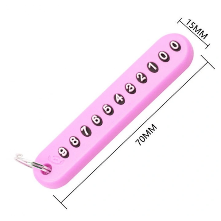 BFS Mini Anahtarlık, Çanta, Araba İçin Çok Amaçlı Numaratör