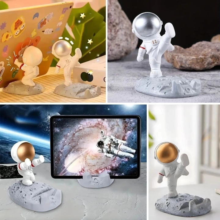 BFS  Mini Astronot Model Telefon ve Tablet Tutucu Standı