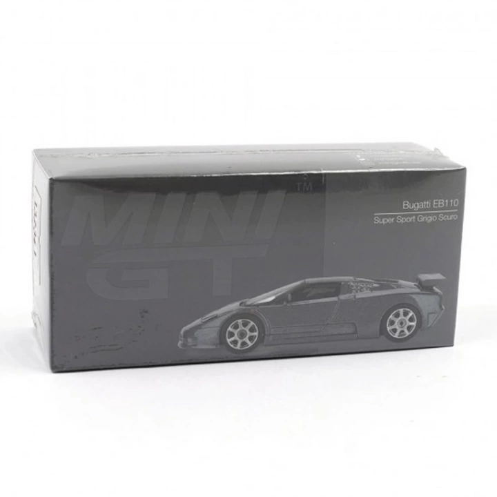 BFS  Mini GT 1/64 Bugatti EB110 Super Sport Grigio Scuro