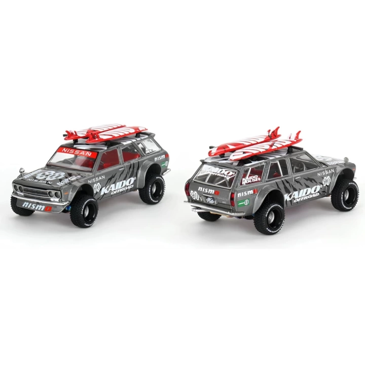 BFS   Mini GT 1/64 Datsun KAIDO 510 Wagon 4x4 Kaido Offroad V1