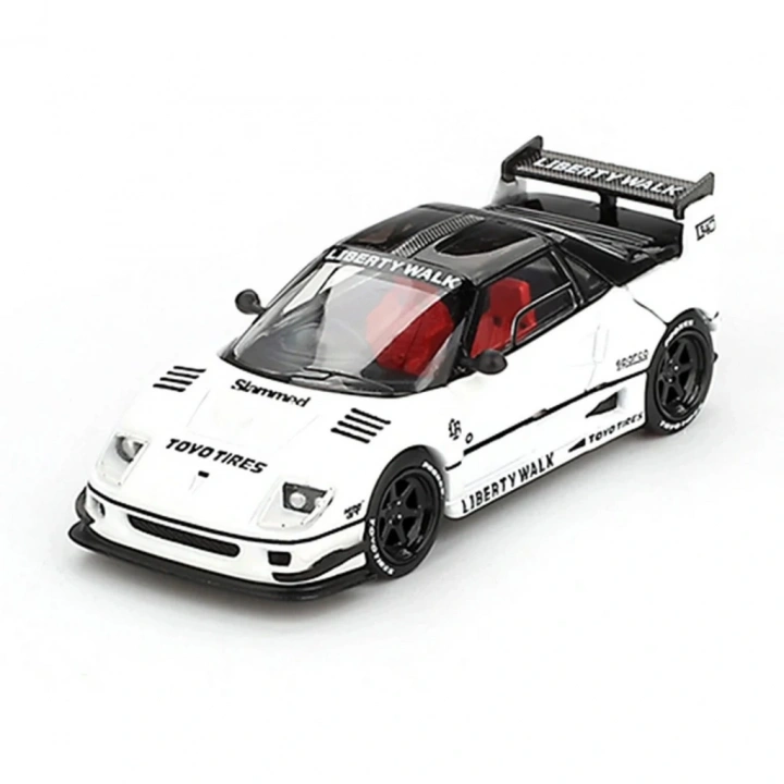 BFS  Mini GT 1/64 Mazda AZ-1 Liberty Walk LB40 White 2024 Tokyo Auto Salon