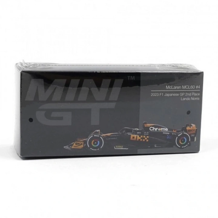 BFS  Mini GT 1/64 McLaren MCL60 #4 Lando Norris 2023 F1 2023 Japanese GP 2nd Place