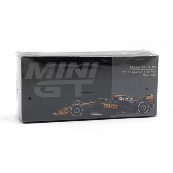 BFS  Mini GT 1/64 McLaren MCL60 Oscar Piastri 2023 F1 2023 Japanese GP 3rd Place