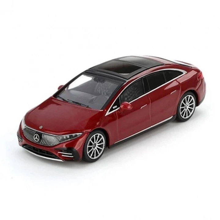 BFS  Mini GT 1/64 Mercedes-Benz EQS 580 4MATIC Red Metallic