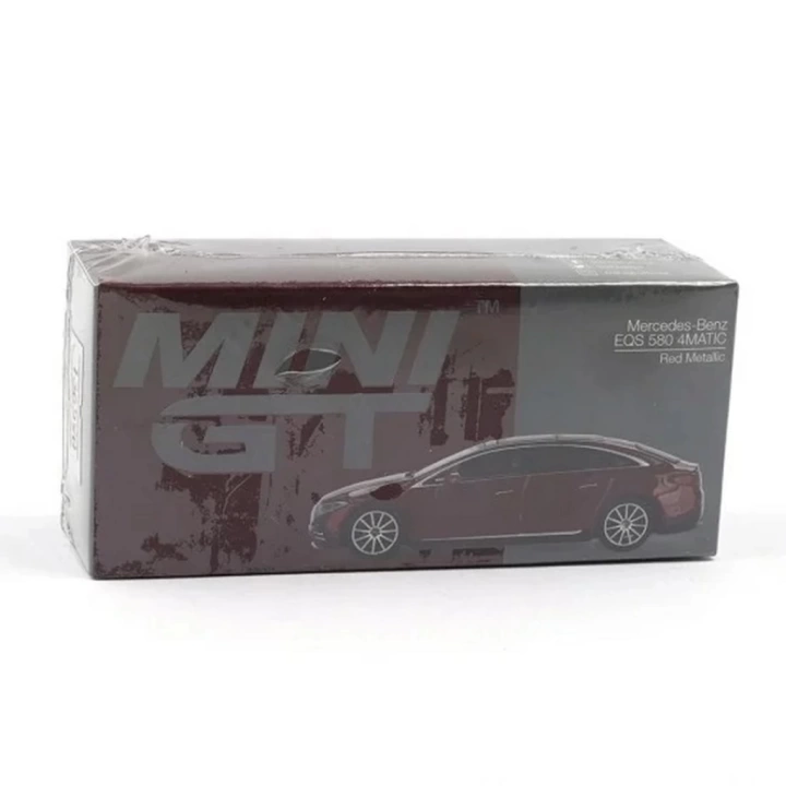 BFS  Mini GT 1/64 Mercedes-Benz EQS 580 4MATIC Red Metallic