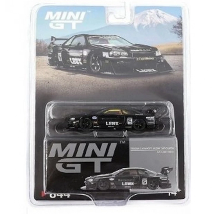 BFS  Mini GT 1/64 Nissan LB-ER34 Super Silhouette SKYLINE Black - Blister Paket