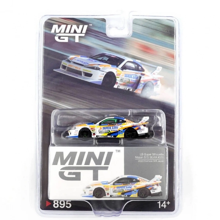 BFS  Mini GT 1/64 Nissan LB-Super Silhouette S15 SILVIA 2023 Formula Drift Japan - Blister Paket