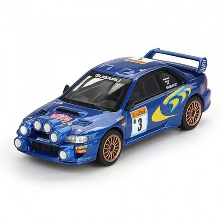 BFS  Mini GT 1/64 Subaru Impreza WRC98 1998 Rally Monte-Carlo 3rd Place #3