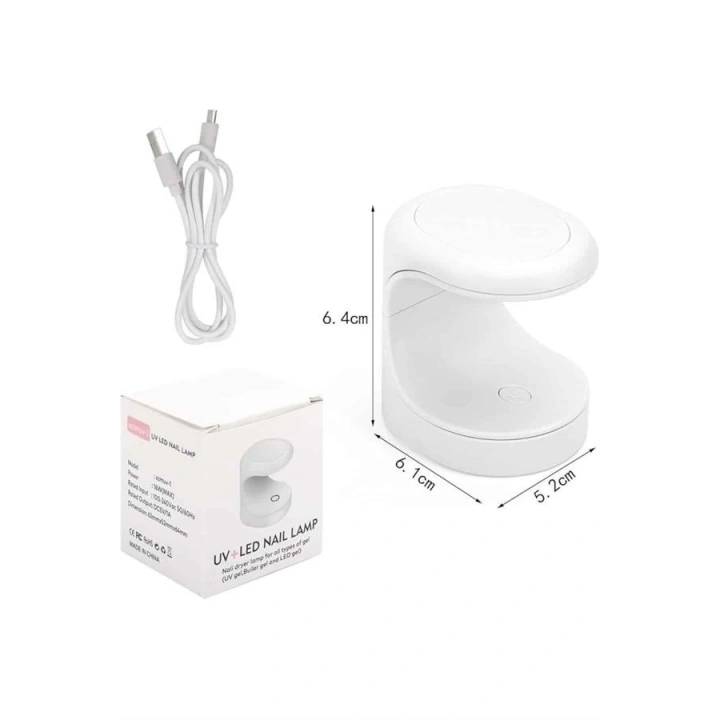BFS Mini Taşınabilir Kalıcı Oje Jel Tırnak Kurutucu Fototerapi Makinesi