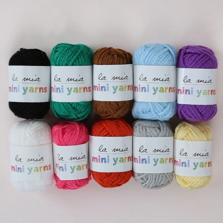 BFS  Mini Yarns 10 lu Paket 10gr Renkli El Örgü