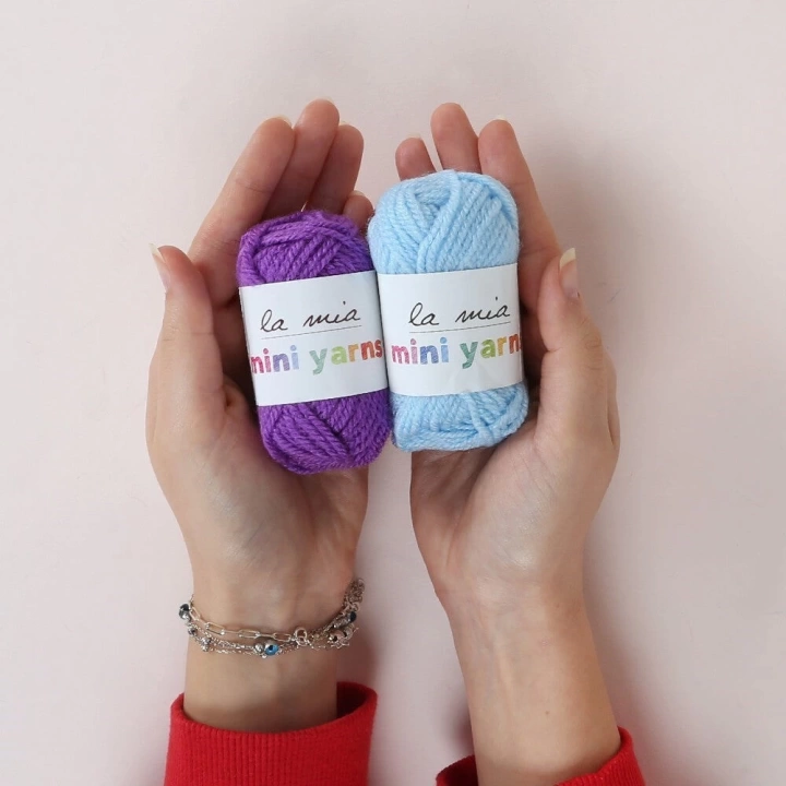 BFS  Mini Yarns 10 lu Paket 10gr Renkli El Örgü