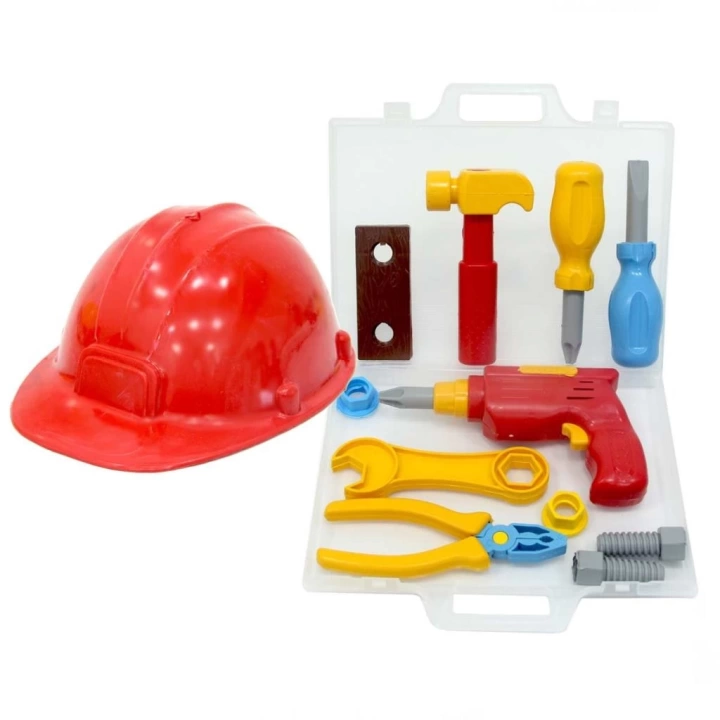 BFS  Minik Usta Çantalı Baretli Tamir Seti