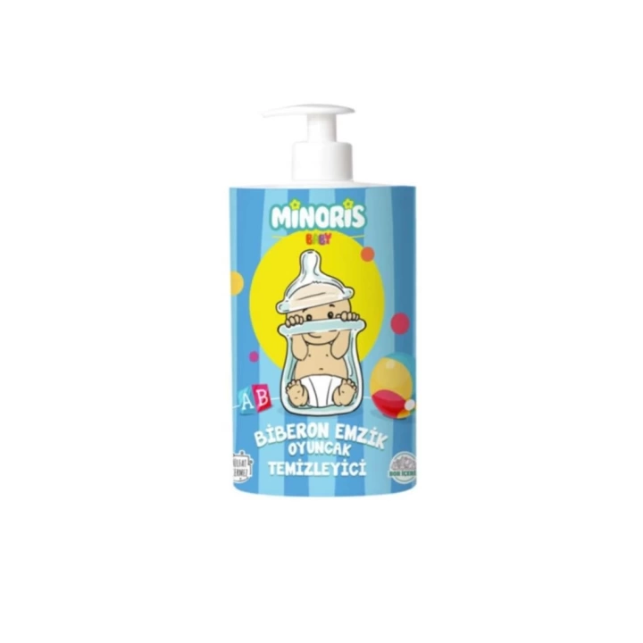 BFS   Minoris Baby Organik Antialerjik Biberon Emzik Temizleyici 500ml