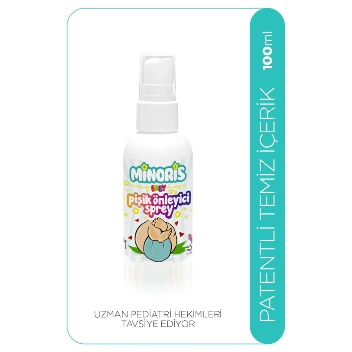 BFS   Minoris Baby Organik Pişik Önleyici Sprey 100ml