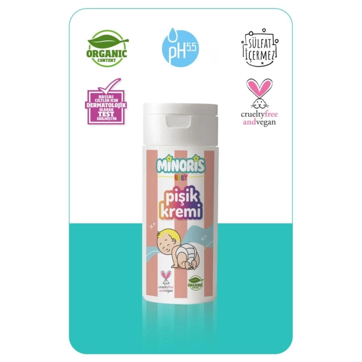 BFS  Minoris Baby Pişik Kremi 55 Gr