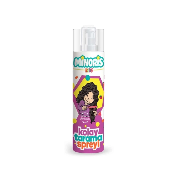 BFS   Minoris Kids Organik Kolay Tarama Saç Spreyi 200ml