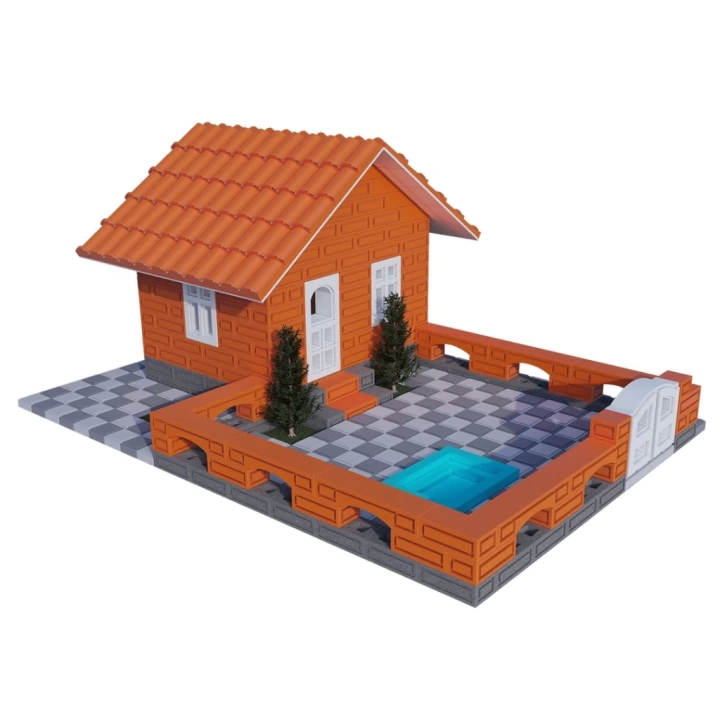 BFS   Minyatür Tuğla Yazlık Evi