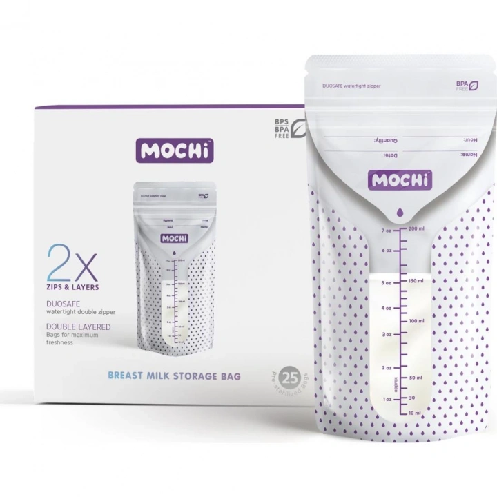 BFS   Mochi Anne Sütü Saklama Poşeti 50 Adet 200ml