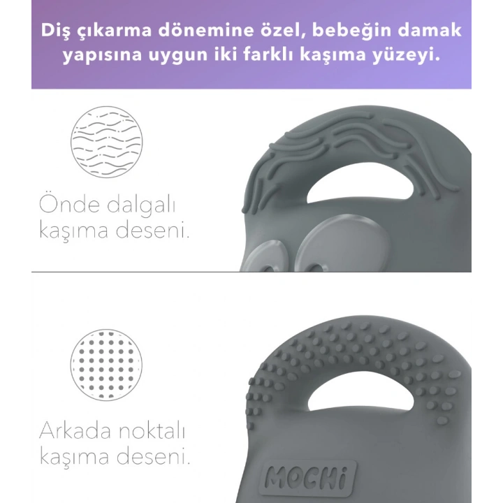 BFS   Mochi Diş Kaşıyıcı Gri