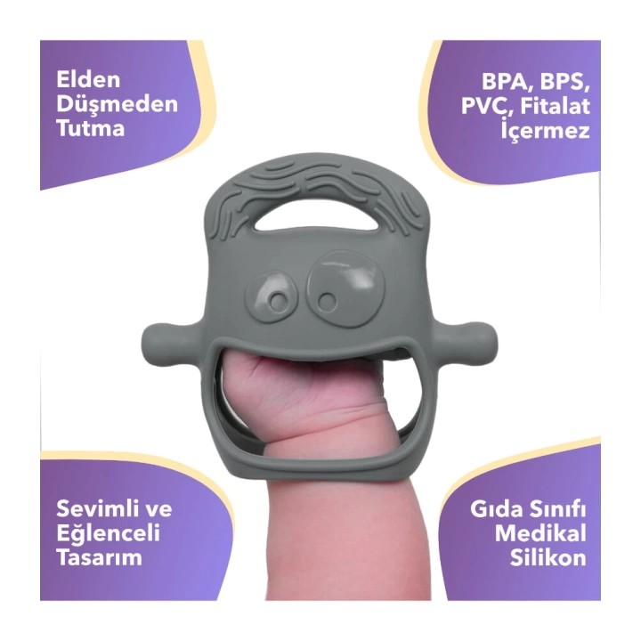 BFS   Mochi Diş Kaşıyıcı Gri