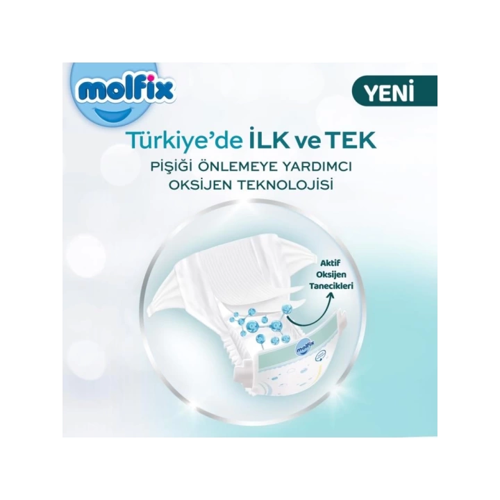 BFS   Molfix Premium Bebek Bezi Fırsat Paketi 2 Beden 3-6 Kg 70 Adet