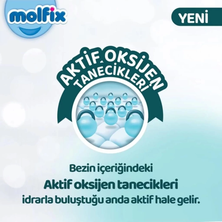 BFS   Molfix Premium Bebek Bezi Ultra Fırsat Paketi 5 Beden 11-18 Kg 66 Adet