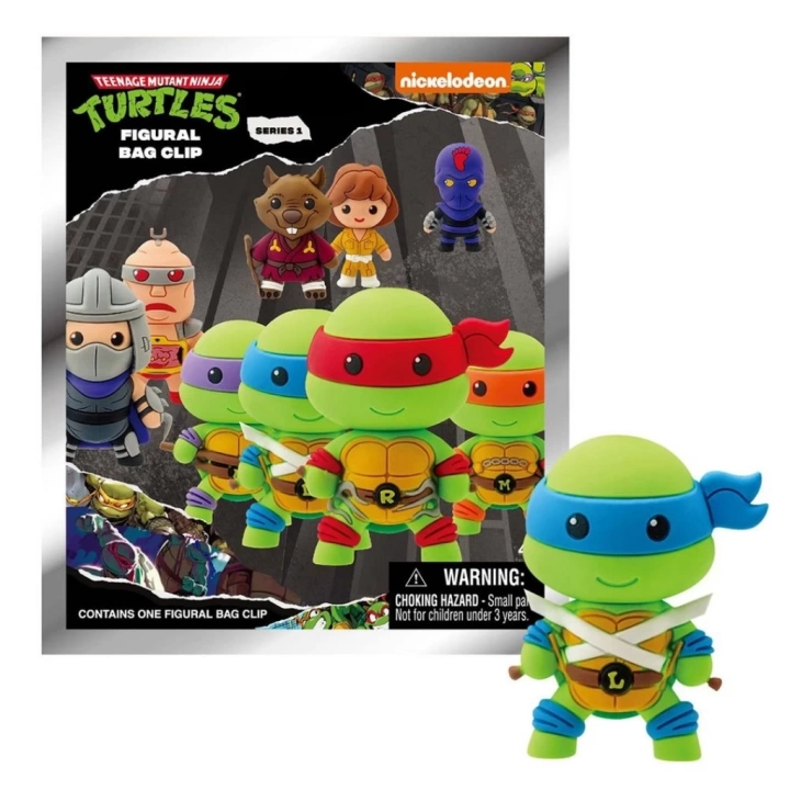 BFS   Monogram Ninja Turtles Klipsli Figür Seri 1
