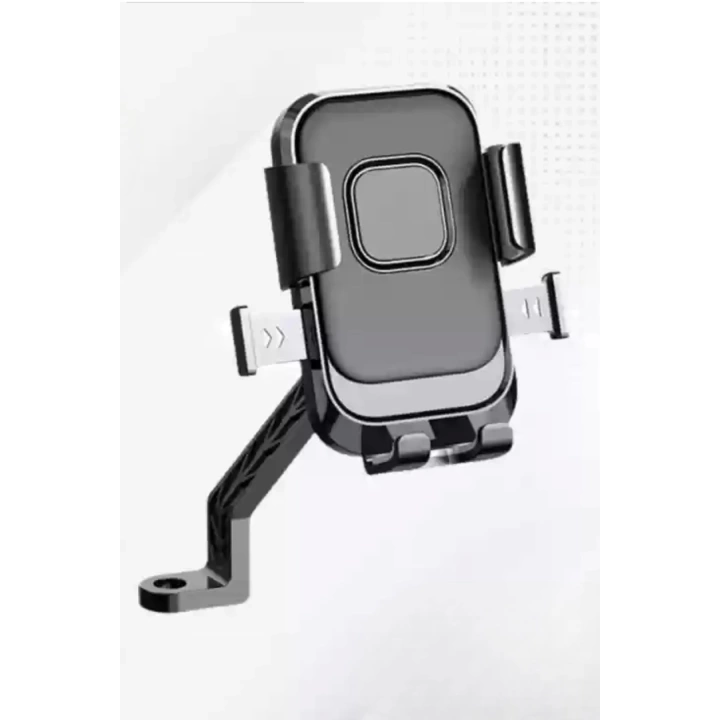 BFS  Motor,Motosiklet,Bisiklet ,Scooter İçin 360 Derece Dönebilen Dikiz Aynası Versiyonu Telefon Tutucu Aparat