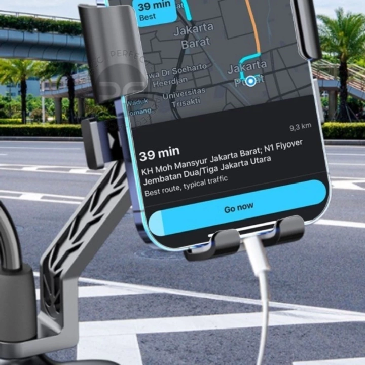 BFS  Motor,Motosiklet,Bisiklet ,Scooter İçin 360 Derece Dönebilen Dikiz Aynası Versiyonu Telefon Tutucu Aparat