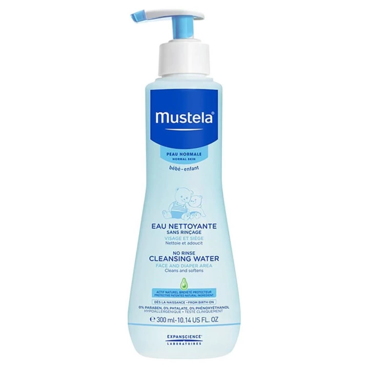BFS   Mustela Cleansing Water Durulama Gerektirmeyen Temizleme Sıvısı 300 ml