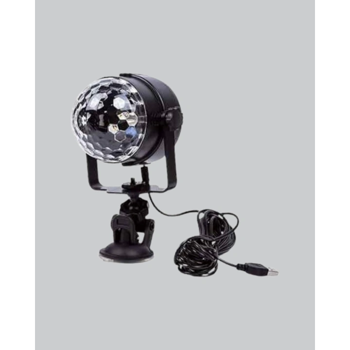 BFS Müzik Ritmine Duyarlı Renkli Disko Topu – 7 Modlu Işıklı Parti Lambası
