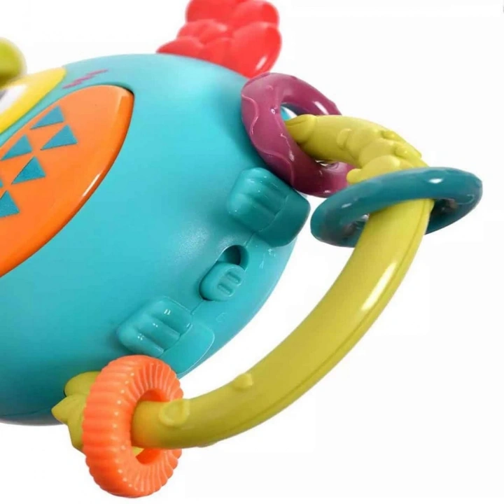 BFS Müzikli ve Işıklı Çıngıraklı Baykuş Puset Oyuncağı