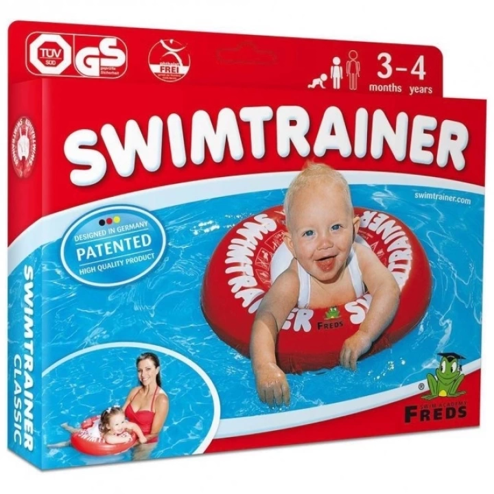 BFS  Mycey Swimtrainer Yüzme Simidi (3-4 Yaş) Red