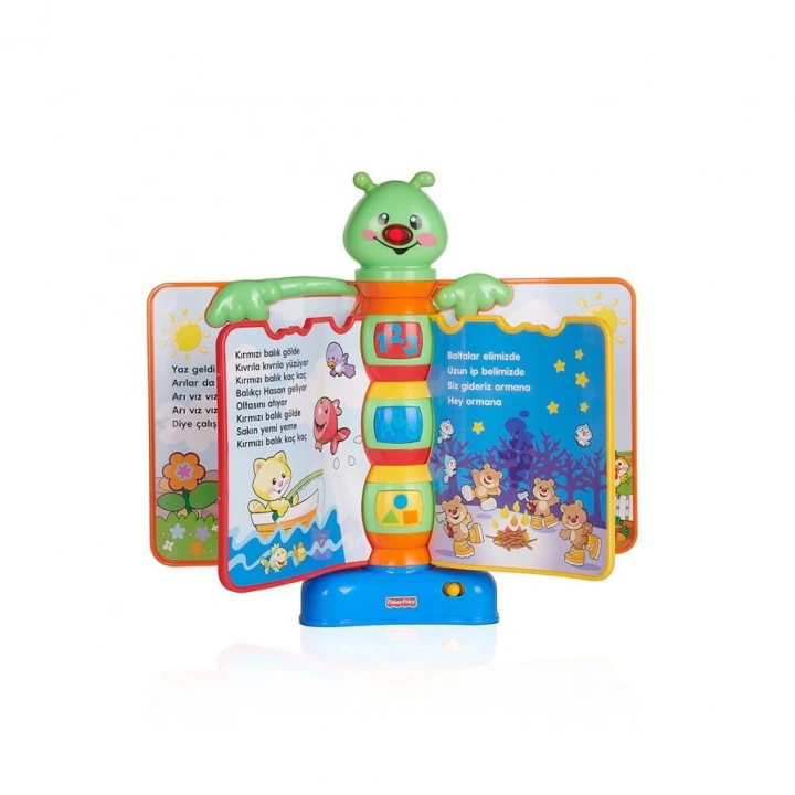 BFS  N3835 Fisher-Price® Eğlen ve Öğren Eğitici Masalcı Tırtıl / Türkçe / +6 ay