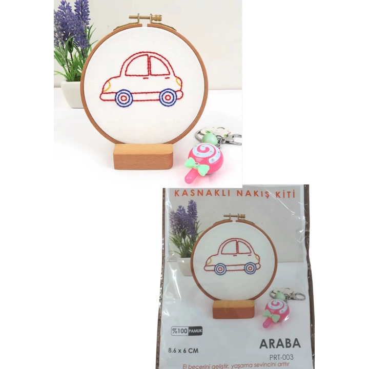 BFS Nakış Kitleri Kasnaklı 8.6 X 6 cm Araba