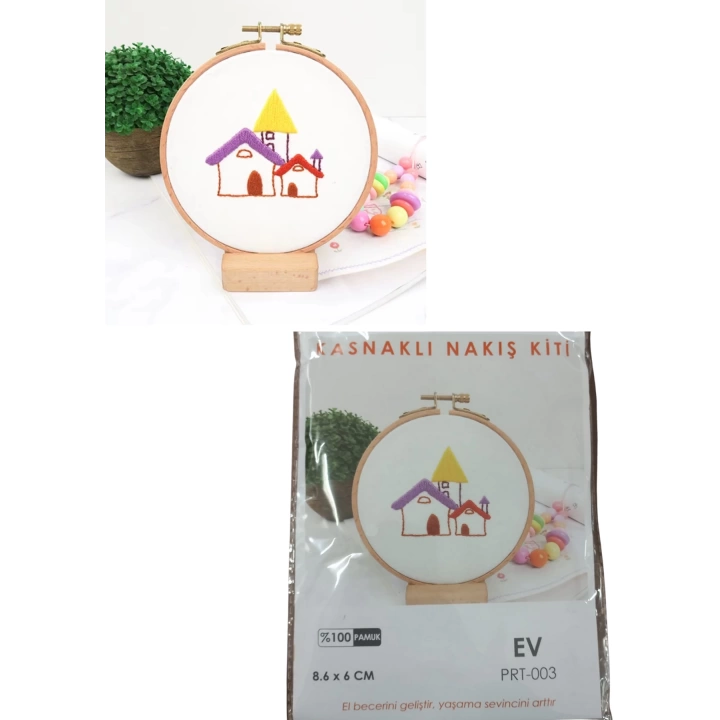 BFS Nakış Kitleri Kasnaklı 8.6 X 6 cm Ev