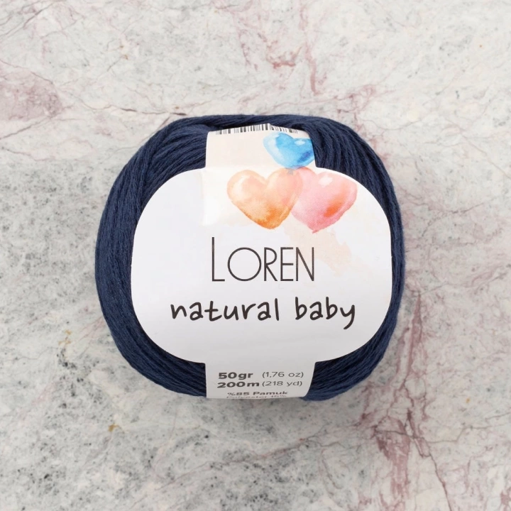BFS  Natural Baby Lacivert El Örgü İpi - R005 - 33940