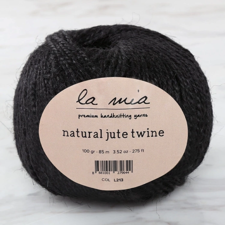 BFS  Natural Jute Twine 100 gr Siyah Jüt İp - L213 - 34104