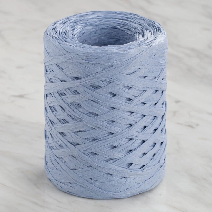 BFS  Natural Raffia 90 gr Buz Mavi Kağıt İp - 26
