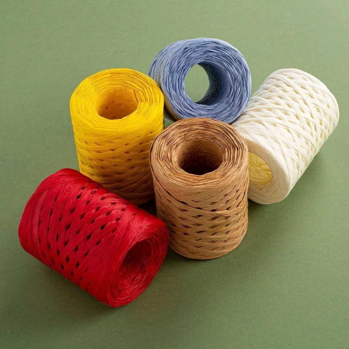 BFS  Natural Raffia 90 gr Sarı Kağıt İp - 4