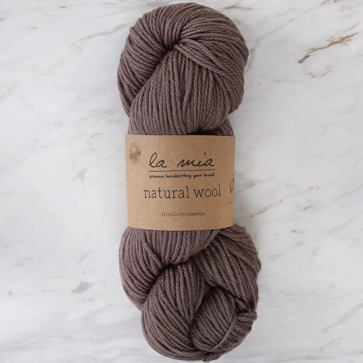 BFS  Natural Wool Açık Kahverengi El Örgü İpi - H5 - 33604