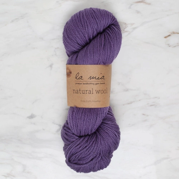 BFS  Natural Wool Mor El Örgü İpi - L269 - 34400