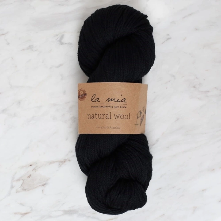 BFS  Natural Wool Siyah El Örgü İpi - L815 - 34398