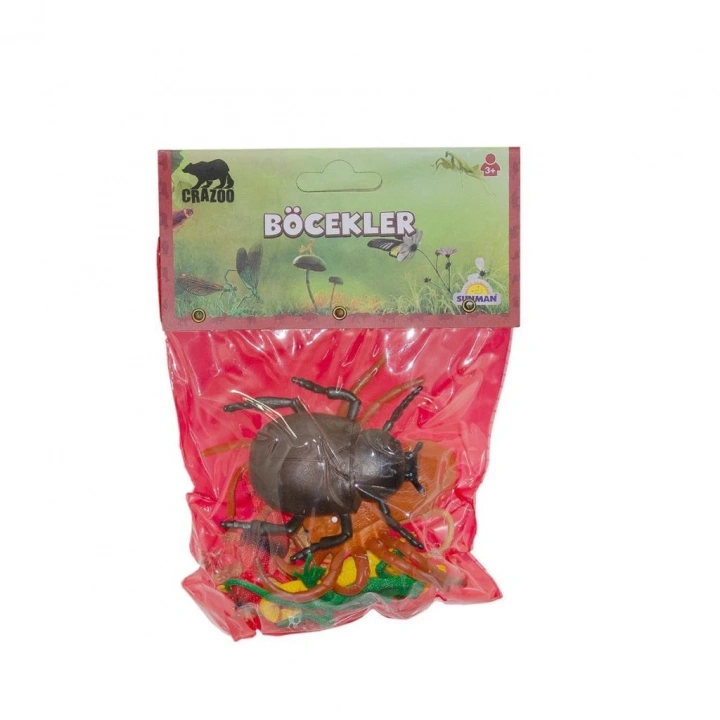 BFS Nessiworld 00707 Böcekler ve Yılanlar Poşetli Hayvan Seti -Sunman