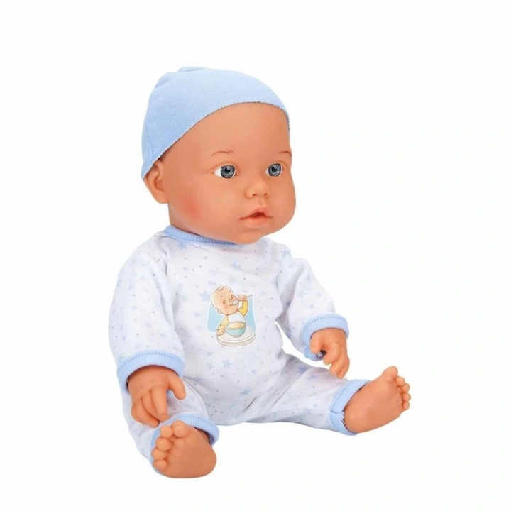 BFS Nessiworld 030021 Sunman, Bebelou Yemek Zamanı Sesli Bebek Seti 35 cm / +3 yaş