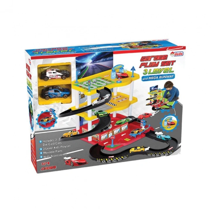 BFS Nessiworld 03068 3 KATLI GARAJ OYUN SETİ