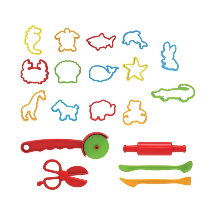 BFS Nessiworld 03299 Art Craft 19 parça EĞLENCELİ KALIPLAR