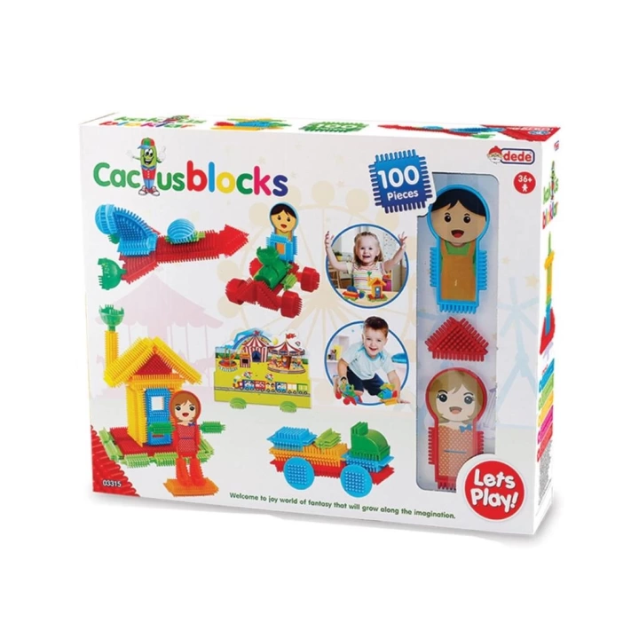 BFS Nessiworld 03315 KAKTÜS BLOKLAR 100 PRÇ