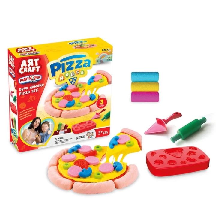 BFS Nessiworld 03572 PİZZA SETİ OYUN HAMURU150 GR.