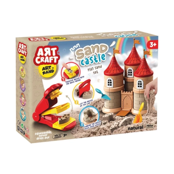 BFS Nessiworld 03738 PERİ MASALI OYUN KUM SET 750 GR